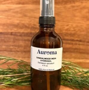 Sandalwood India Hydrosol – Santalum spicatum